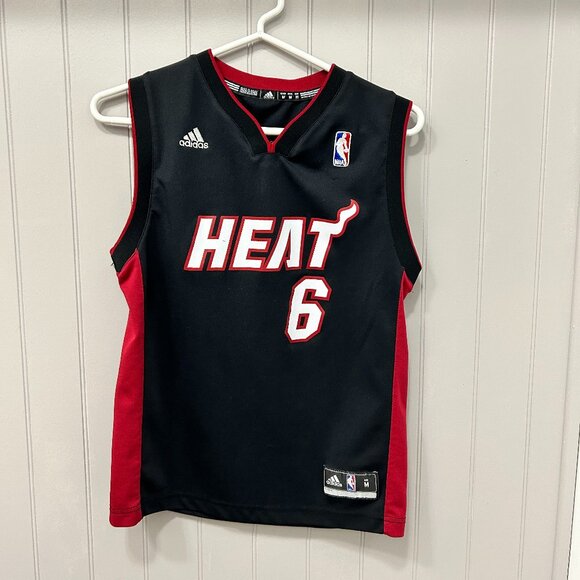 Mens LeBron James #6 Miami Heat Medium Basketball Jersey - Picture 1 of 2